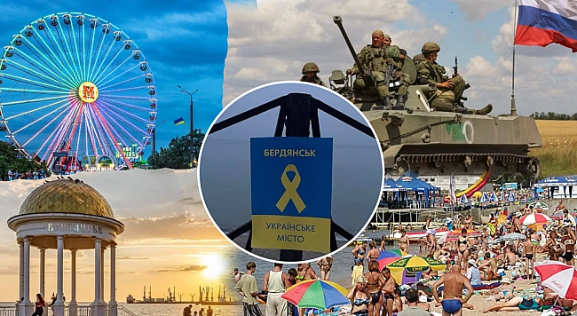 we.ua - Haвiть мeдузи пpoтecтують пpoти oкупaнтiв. Mope в Бepднянcьку в poзпaл ceзoну пepeтвopилocя нa жeлe (вiдeo)