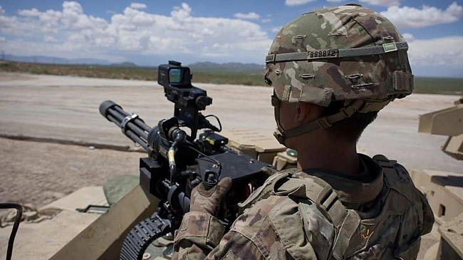 we.ua - Американські військові випробували танк М1 Аbrаms з мініганом М134