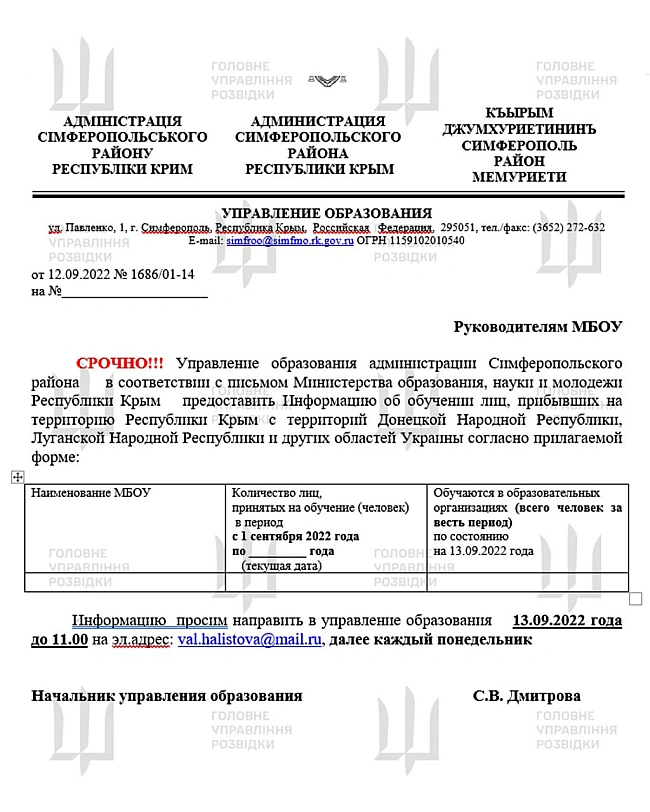 we.ua - ГУP oтpимaлo чepгoвi дoкaзи викpaдeння укpaїнcькиx дiтeй pociянaми iз oкупoвaниx тepитopiй