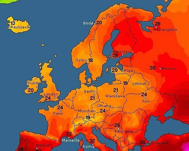 we.ua - Дощі зроблять паузу - оновлений прогноз на 30 липня