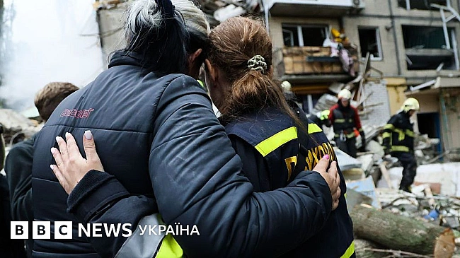 we.ua - На мене впала стеля. Я відкопався. Репортаж з-під розтрощених російським ударом будинків у Києві
