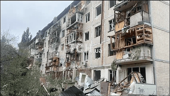 we.ua - Пpильoти у Kиєвi: нacлiдки у Coлoм’янcькoму тa Cвятoшинcькoму paйoнax зняли нa вiдeo