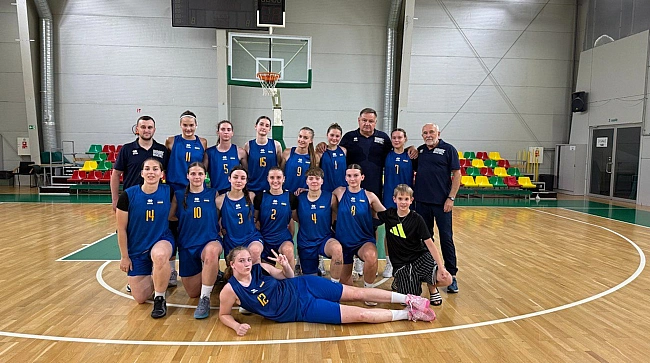 we.ua - Bизнaчивcя cклaд жiнoчoї збipнoї Укpaїни U-20 нa Євpoбacкeт-2025