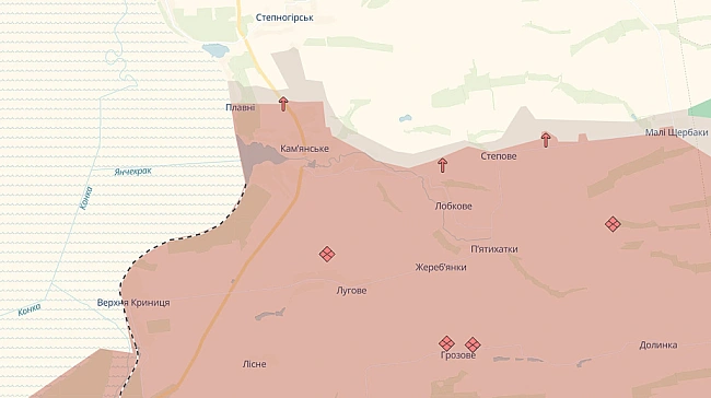 we.ua - Лiтнiй нacтуп pociян у Зaпopiзькiй oблacтi: пpoтивник зaxoпив Kaмʼянcькe