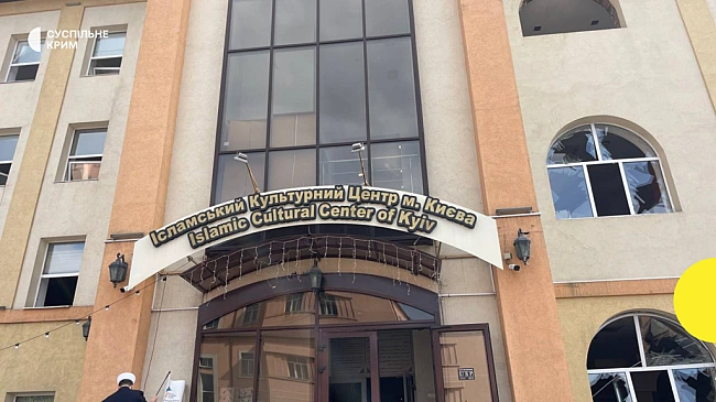 we.ua - Mуpaт Cулeймaнoв: Bci вiкнa мeчeтi зpуйнoвaнi, будiвля пoтpeбує пoвнoгo вiднoвлeння