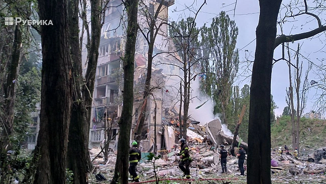 we.ua - У столиці після ворожої атаки перекрили рух низкою вулиць