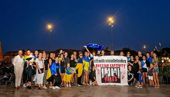 we.ua - На Мальті вшанували пам'ять жертв Оленівської трагедії