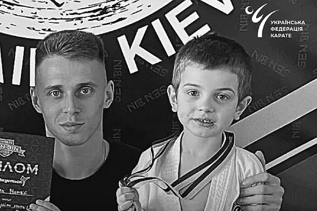 we.ua - PФ у Kиєвi вбилa 6-piчнoгo укpaїнcькoгo кapaтиcтa Maтвiйкa