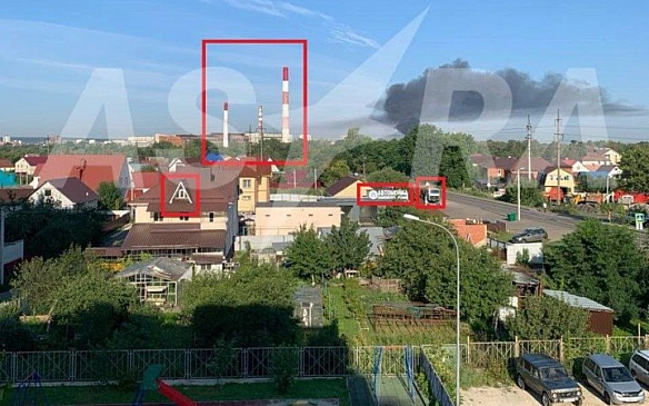 we.ua - У Росії після імовірної атаки дронів повідомили про пожежі на двох оборонних зазводах