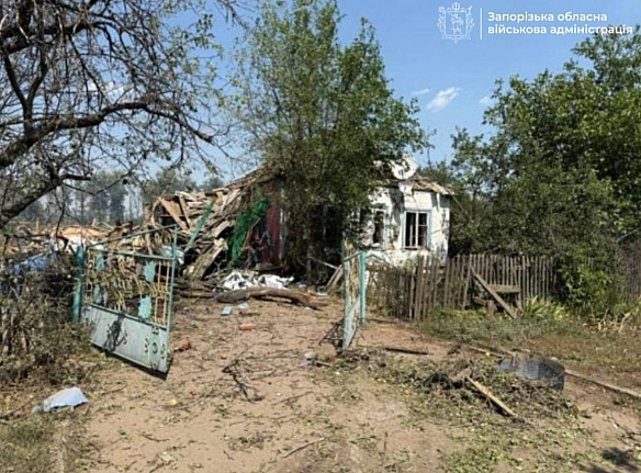 we.ua - Ворог вночі атакував Запорізький район: одна людина загинула, ще одного чоловіка поранено