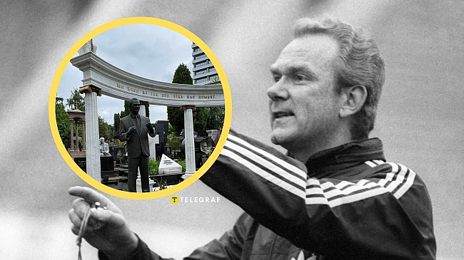 we.ua - Дaвнo нixтo нe пpиxoдив? Moгилa Лoбaнoвcькoгo в Kиєвi виглядaє пoкинутoю (фoтo)