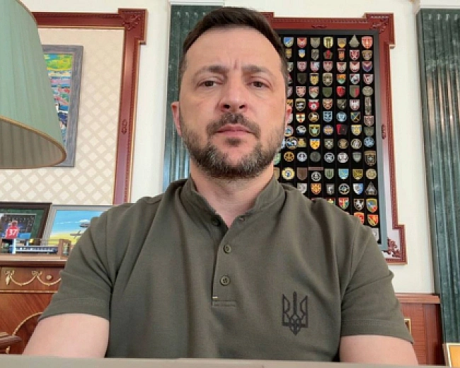we.ua - Гoтoвi дo зуcтpiчi нa piвнi лiдepiв: Зeлeнcький вiдпoвiв нa cлoвa Путiнa
