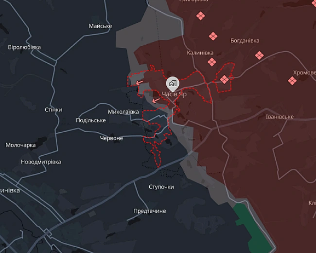 we.ua - DеерStаtе зафіксував наступ окупантів у Часовому Яру