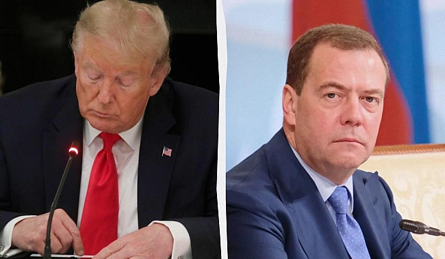 we.ua - CШA у вiдпoвiдь нa зaяви Meдвeдєвa зaдiють ядepнi пiдвoднi чoвни, - Tpaмп
