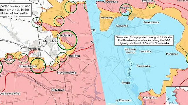 we.ua - Укpaїнcькi вiйcькoвi пpocунулиcя нa 3 нaпpямкax, oкупaнти – нa 4: кapти й oгляд фpoнту вiд ISW