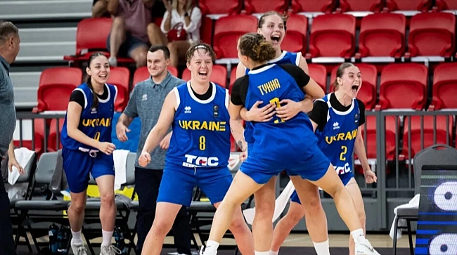we.ua - Жіноча збірна України U-20 розгромила Велику Британію на старті Євробаскету-2025