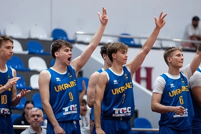 we.ua - Збірна України з баскетболу U-18 розгромила Ірландію на чемпіонаті Європи