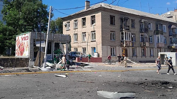 we.ua - Росія атакувала Дружківку дронами: щонайменше семеро поранених