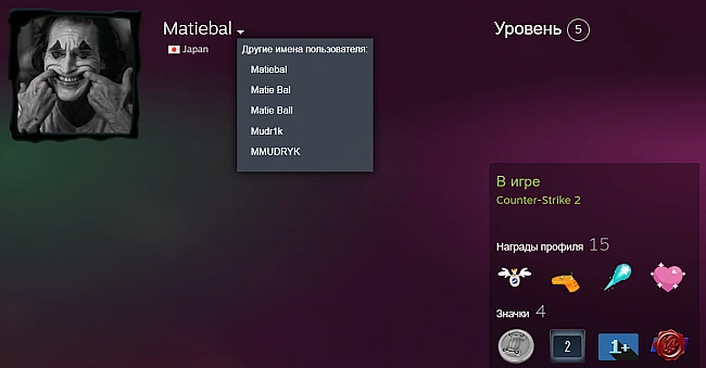 we.ua - Мудрик здивував своїм новим вульгарним ніком в СS2