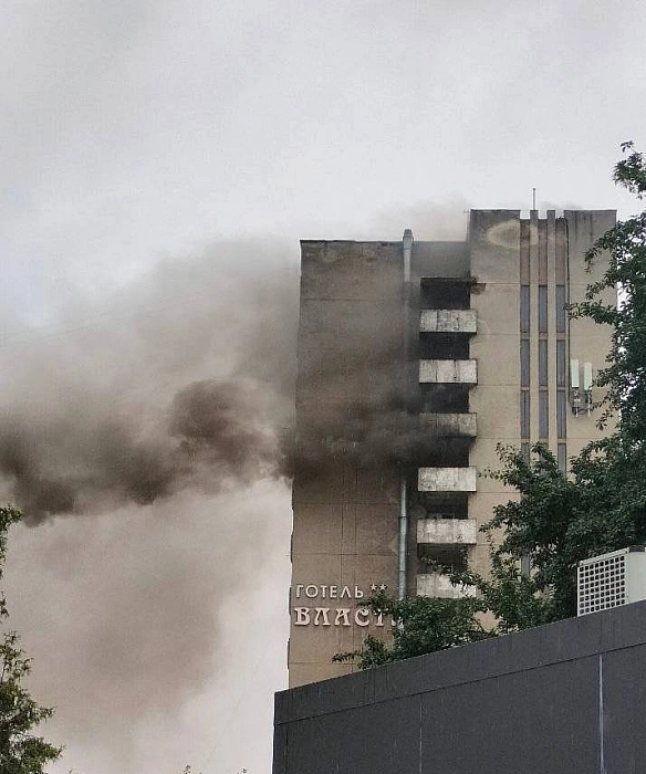 we.ua - Теракт чи підпал? У Львові загорівся відомий готель з російським минулим (оновлено)