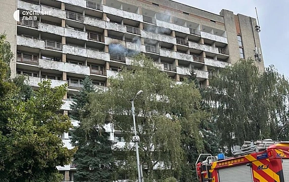 we.ua - Пожежа у готелі Львова: стало відомо про постраждалих