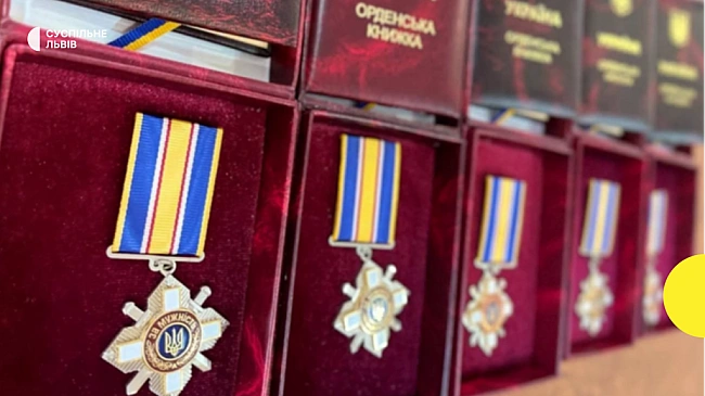 we.ua - П'ятьox зaгиблиx зaxиcникiв зi Львiвщини нaгopoдили opдeнoм Зa мужнicть