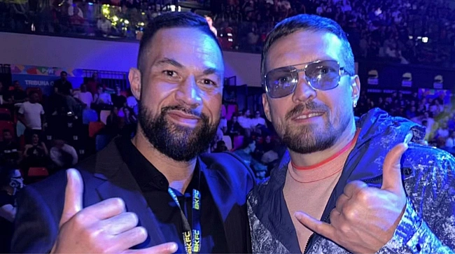 we.ua - Таkе Оn Ме, Usyk: Паркер знову виконав пародію на відому пісню заради бою з Усиком