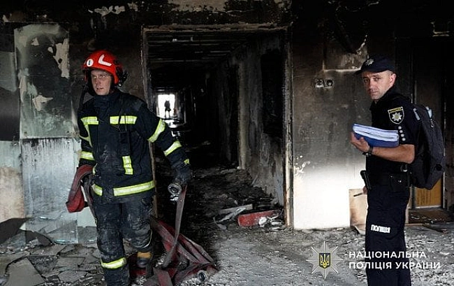 we.ua - Вибух та пожежа у готелі Львова: поліція назвала причину (фото)