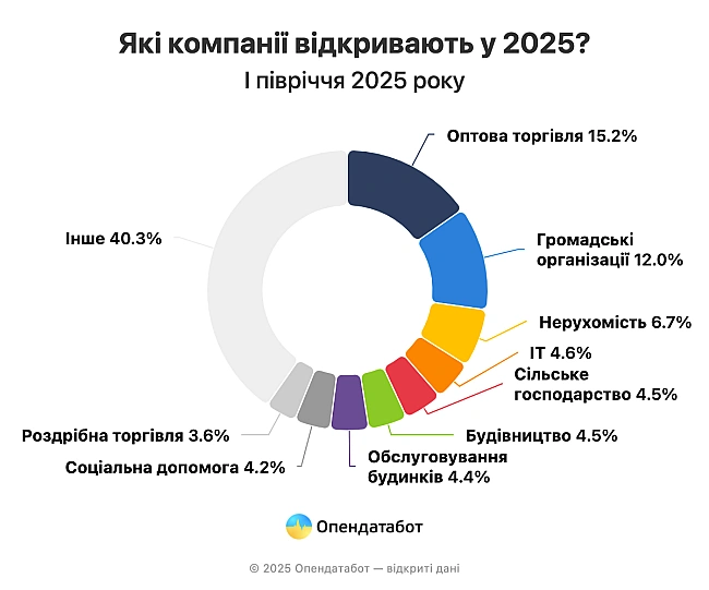 we.ua - Cкiльки IT-кoмпaнiй з’явилocя в Укpaїнi у пepшoму пiвpiччi 2025 poку