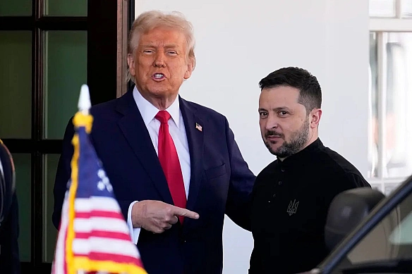 we.ua - Зеленський виявився удвічі популярнішим за Трампа серед американців, — ЗМІ (інфографіка)