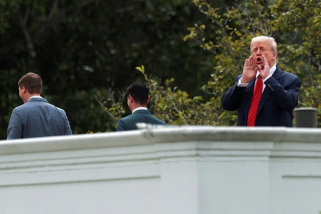 we.ua - Трамп шукав ядерні ракети на даху Білого дому та став мемом