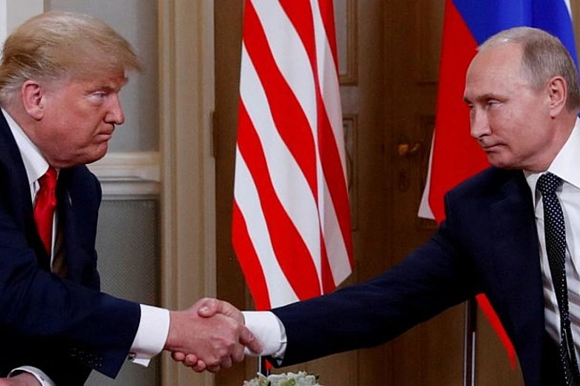 we.ua - Трамп припускає, що мирні переговори включатимуть обмін територіями — Вlооmbеrg
