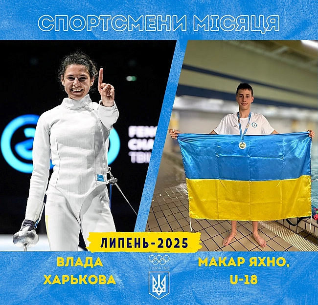 we.ua - Оголошено імена найкращих українських спортсменів липня