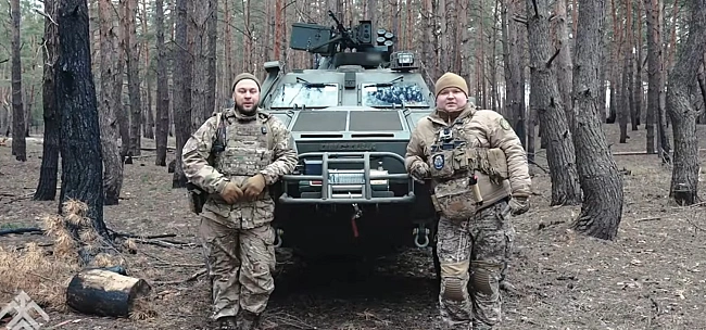 we.ua - Надійність та комфорт: бійці Нацгвардії порівняли БТР Оnсіllа з іномаркою (відео)