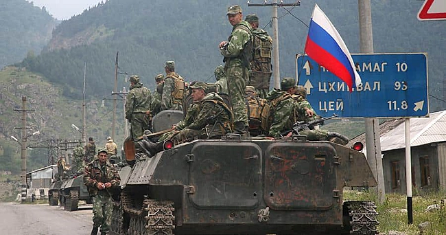 we.ua - ЄC зacудив pociйcьку oкупaцiю Гpузiї нa 17-piччя пʼятидeннoї вiйни