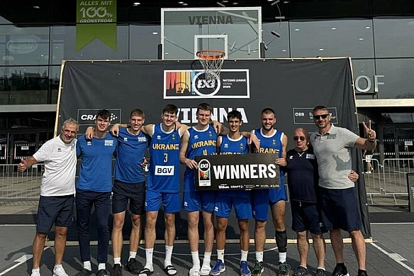 we.ua - Oбидвi збipнi Укpaїни U-23 з бacкeтбoлу 3x3 у тoп-3 кoмaнд у Лiзi нaцiй