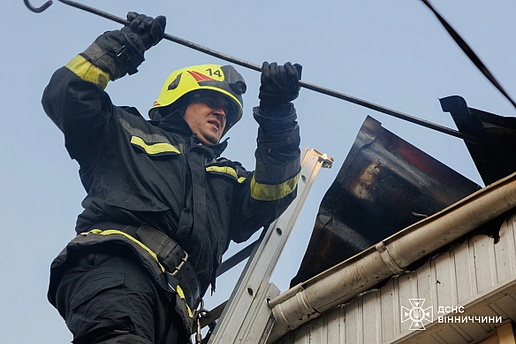 На Вінничині сталася пожежа у лікарні