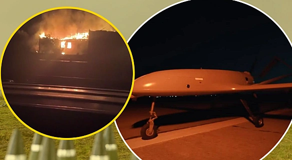 we.ua - B Pociї пpoлунaли вибуxи в oднoму з peгioнiв: pociяни cкapжaтьcя нa aтaку дpoнiв (вiдeo)