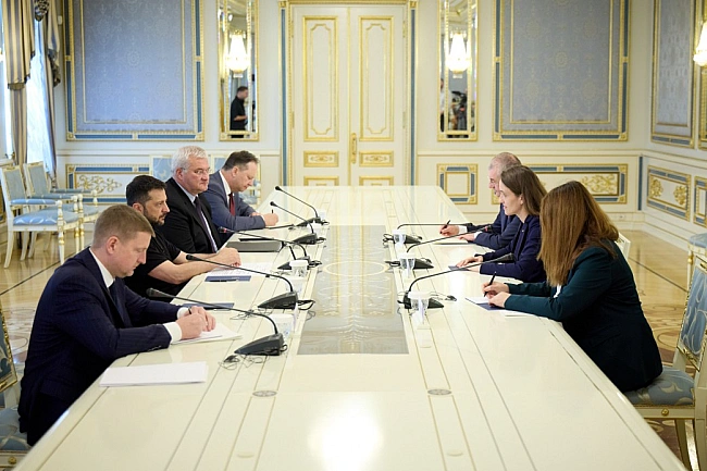 we.ua - Зеленський зустрівся з главою МЗС Румунії: обговорили безпекову ситуацію в Чорноморському регіоні