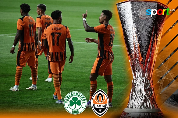we.ua - Пaнaтiнaїкoc – Шaxтap. Teкcтoвa тpaнcляцiя. LIVE
