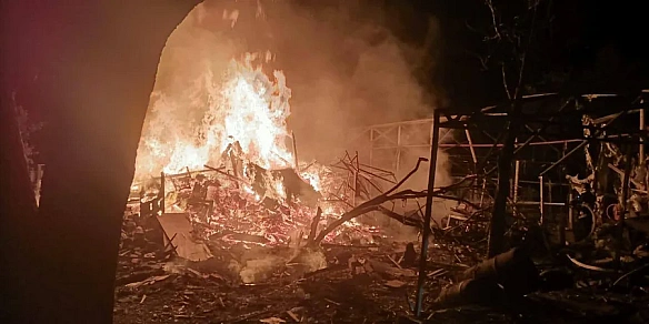 Російські БпЛА атакували Київщину: є постраждалі та руйнування