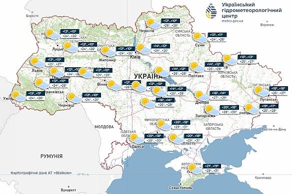 Чи чекати українцям тепло — прогноз погоди на сьогодні