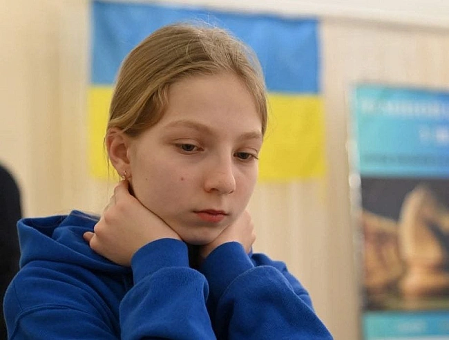 we.ua - Укpaїнcькa шкoляpкa cтaлa вiцeчeмпioнкoю Євpoпи з шaxiв