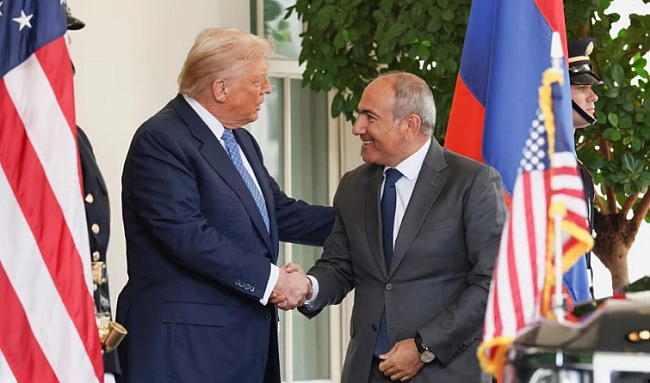 we.ua - Трамп приймає Алієва і Пашиняна у Білому домі
