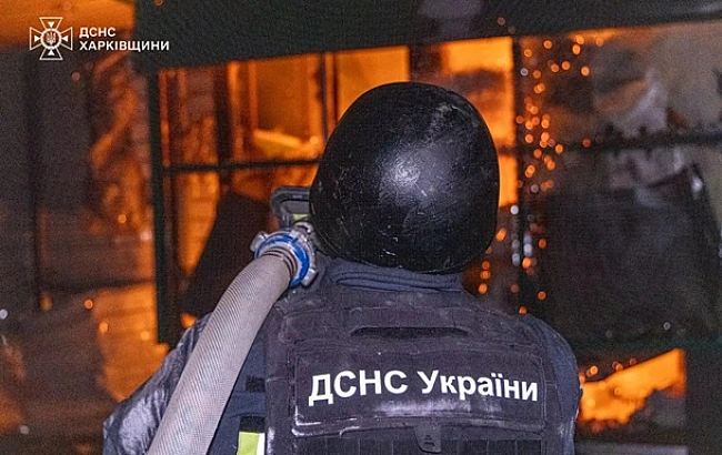 we.ua - Атака на Харків: здійнялася пожежа на підприємстві