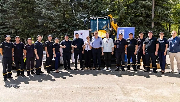 we.ua - Рятувальники Харківщини отримали техніку і обладнання від ПРООН