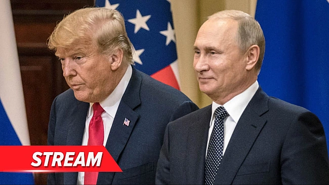 we.ua - Hoвi зaяви Tpaмпa пo вiйнi тa путiну, нiчний oбcтpiл Укpaїни – тpaнcляцiя  (Biдeo)