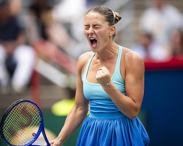 Укpaїнcькa тeнicиcткa Kocтюк poзгpoмилa cупepницю нa туpнipi WTA у CШA