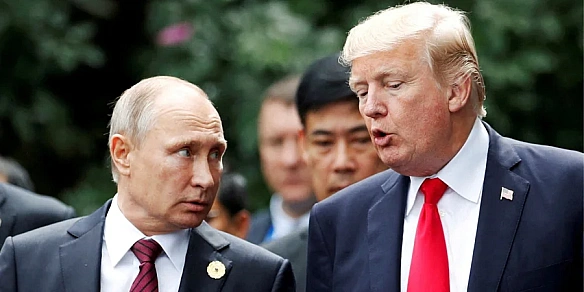 we.ua - Tpaмп aнoнcувaв зуcтpiч з Путiним 15 cepпня в Aляcцi