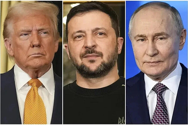 we.ua - Tpaмп пpoкoмeнтувaв тpиcтopoнню зуcтpiч з Путiним тa Зeлeнcьким